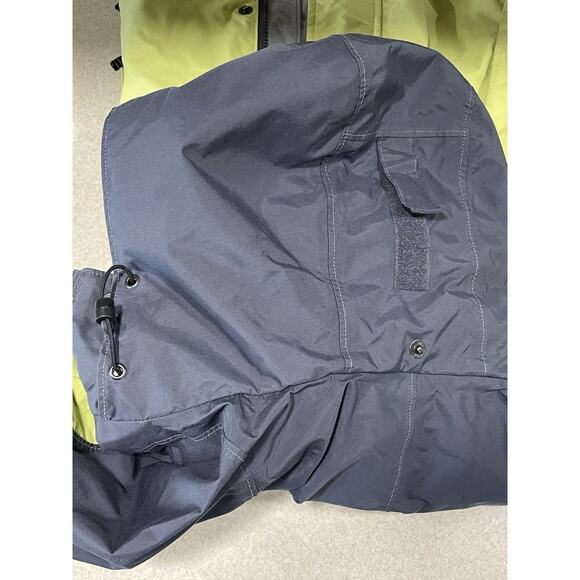 COLUMBIA SPORTSWEAR Waterproof Green/Gray Jacket With Hood Women's Size Small - Picture 8 of 15